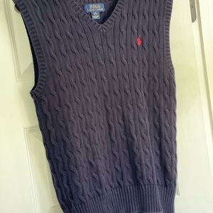Ralph Lauren Navy Vest